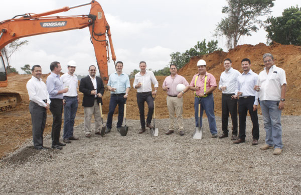 Primera palada del Proyecto Olimpia de Haus