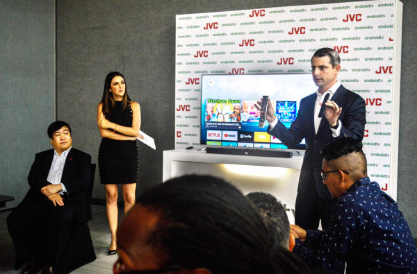 JVC Lanza desde Panamá su primer televisor con tecnología android tv Android TV