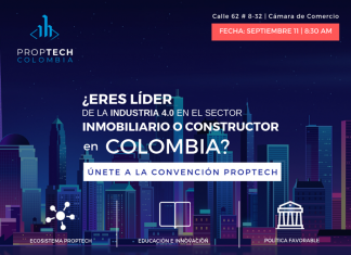 Primera convención de Colombia PropTech será el 11 de septiembre Colombia PropTech